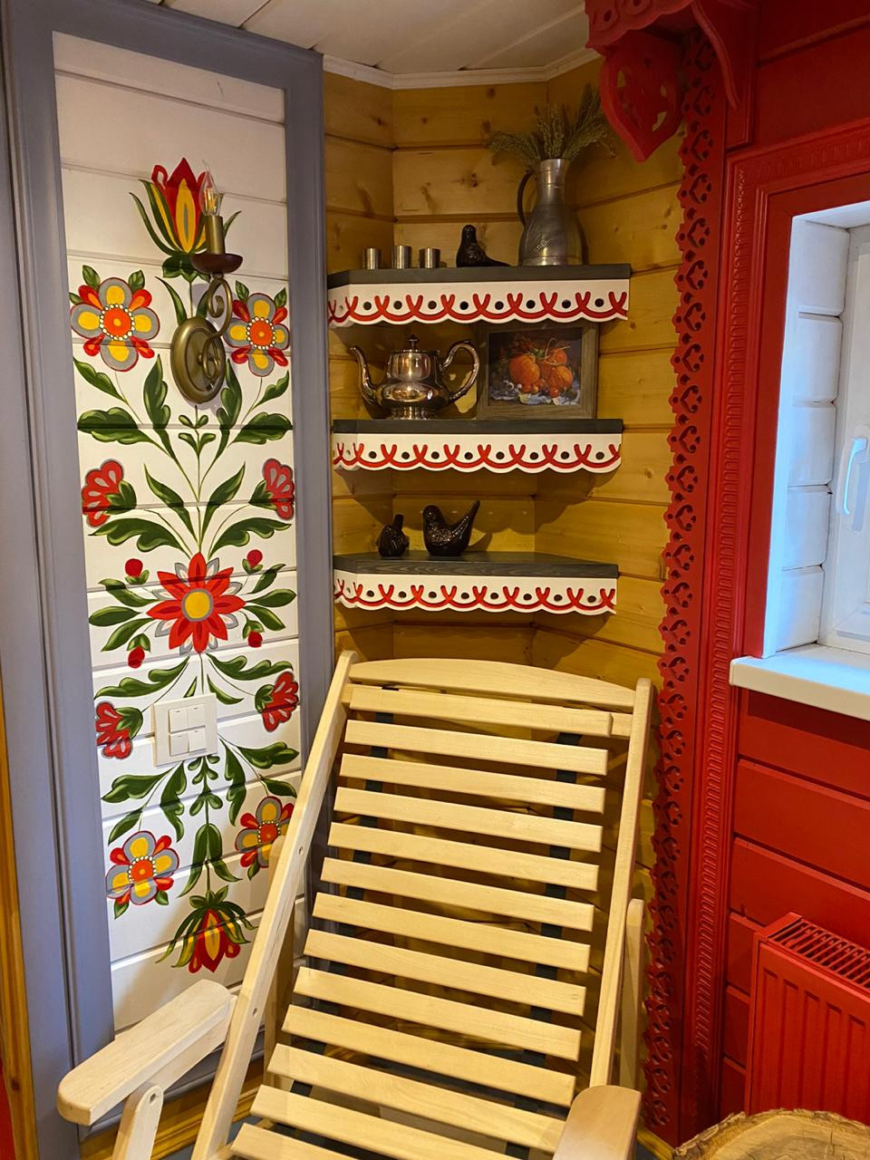 Реализованный проект бани по народным мотивам