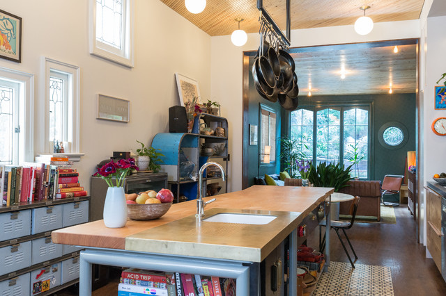Restaurant Chefs Put Function First in Their Home Kitchen eclectic-kitchen