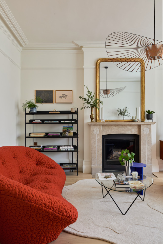 Parisian style reception room and office