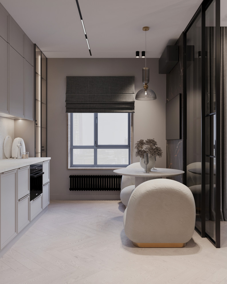 Квартира-студия для девушки в ЖК Екатерининский Парк