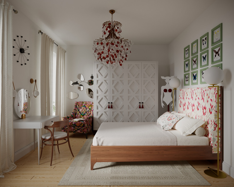 Эклектичная спальня