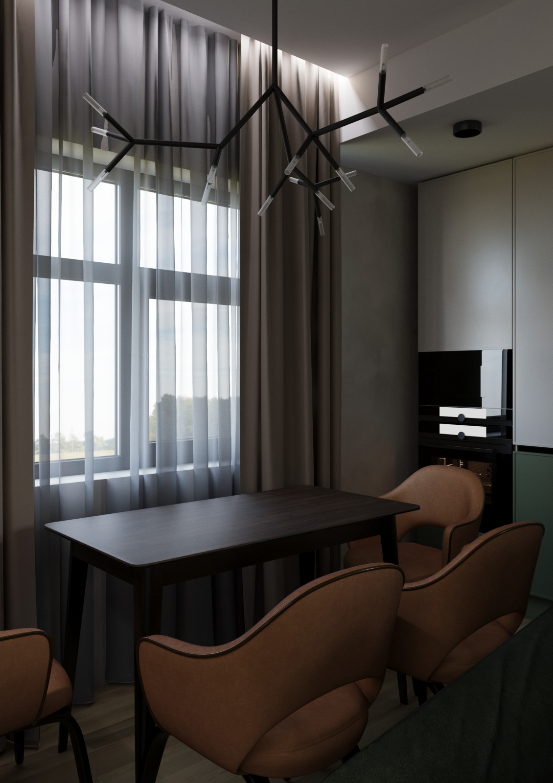 Кухня - гостиная