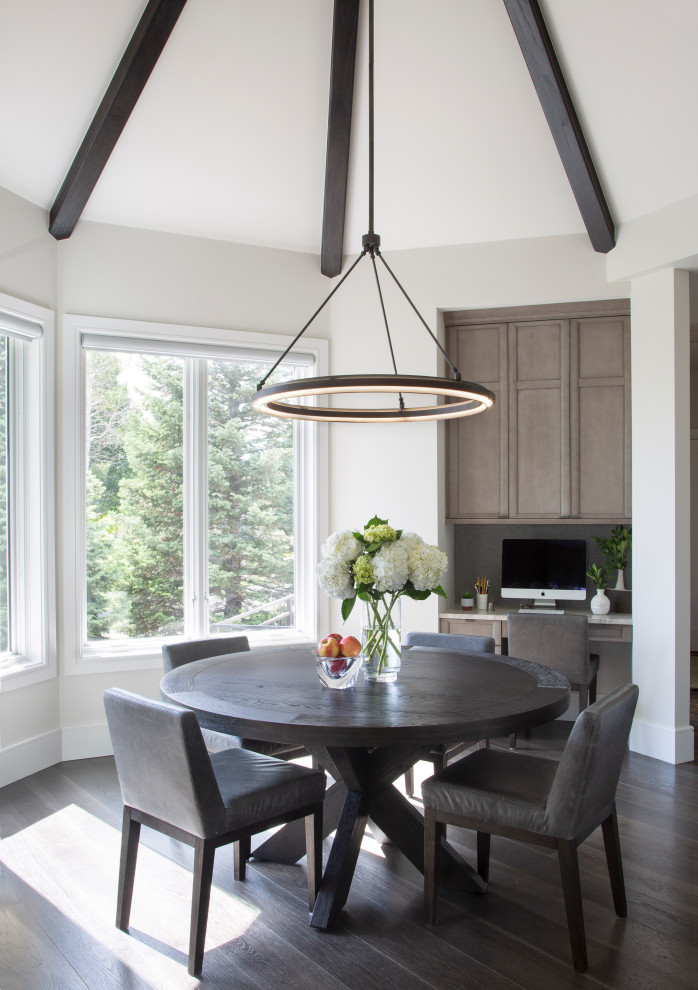 Dining room - transitional dining room idea in Denver
