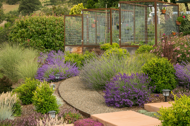 Deer compatible phoenix oregon contemporary-landscape