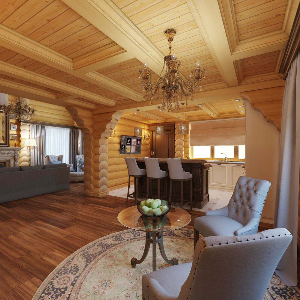 Загородный дом из кедра