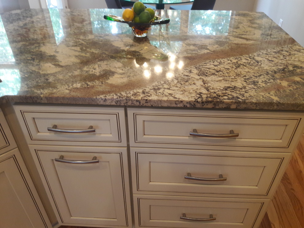 Transitional home design photo in Atlanta