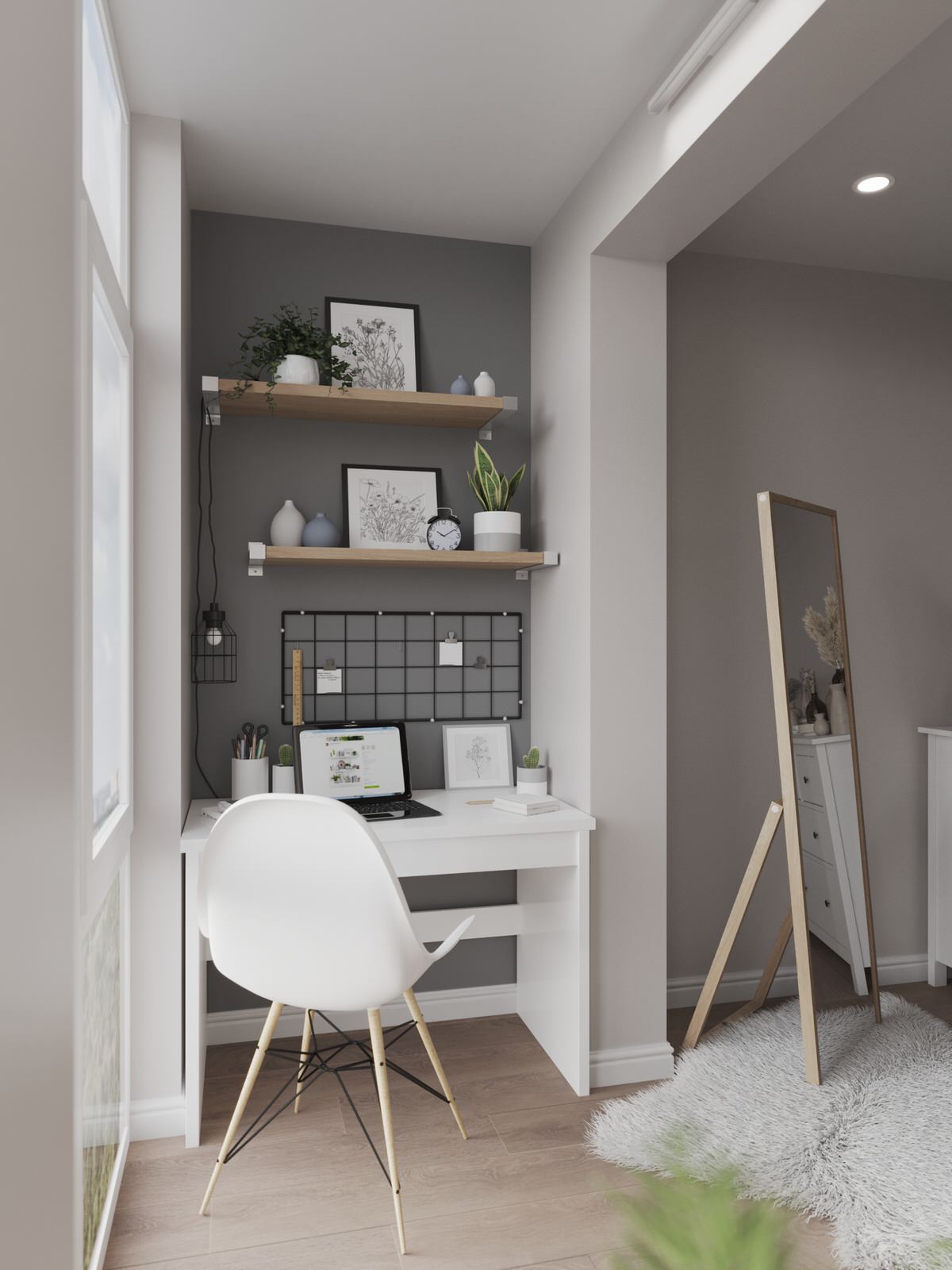 Интерьер однокомнатной квартиры в стиле Бохо