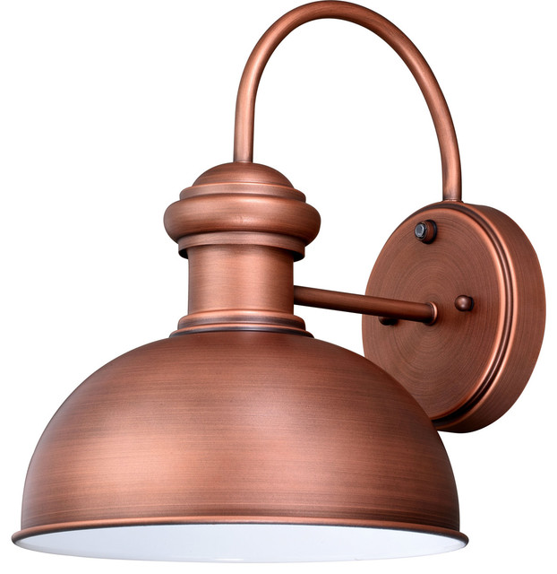 Wall Sconces 1 Light Fixtures W Brushed Copper Finish Steel Um Wall Sconces 1 Light Fixtures W Brushed Copper Finish Steel Um 10 60 Watt Farmhouse Outdoor Lights And By Rlalighting
