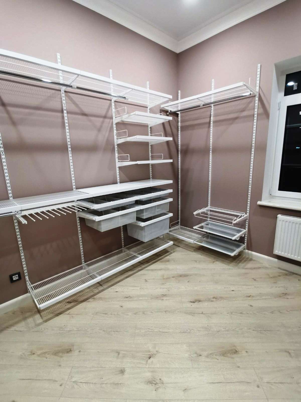 Гардеробная в частном доме