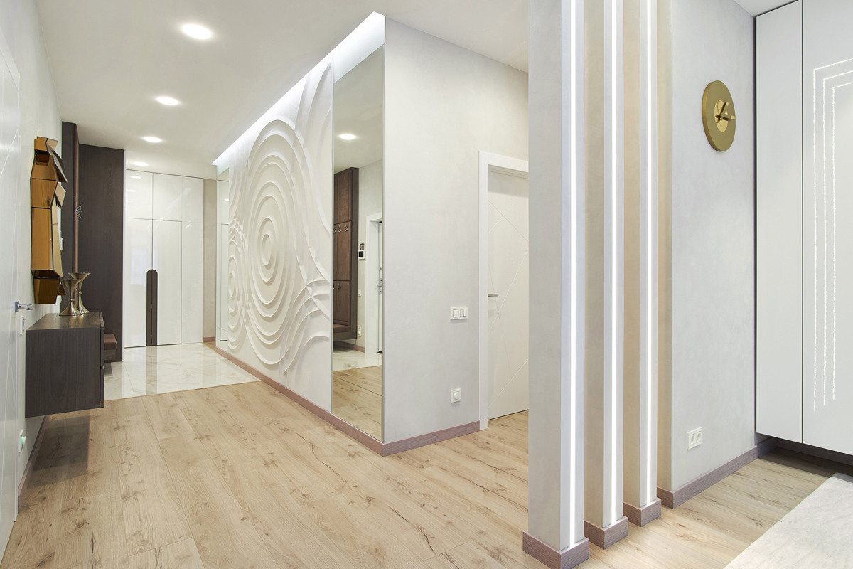 Городская  квартира 180м2 для большой семьи "Классический сюжет"