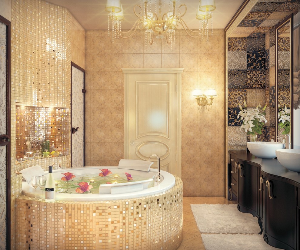 Хозяйская ванная комната (Второй этаж)