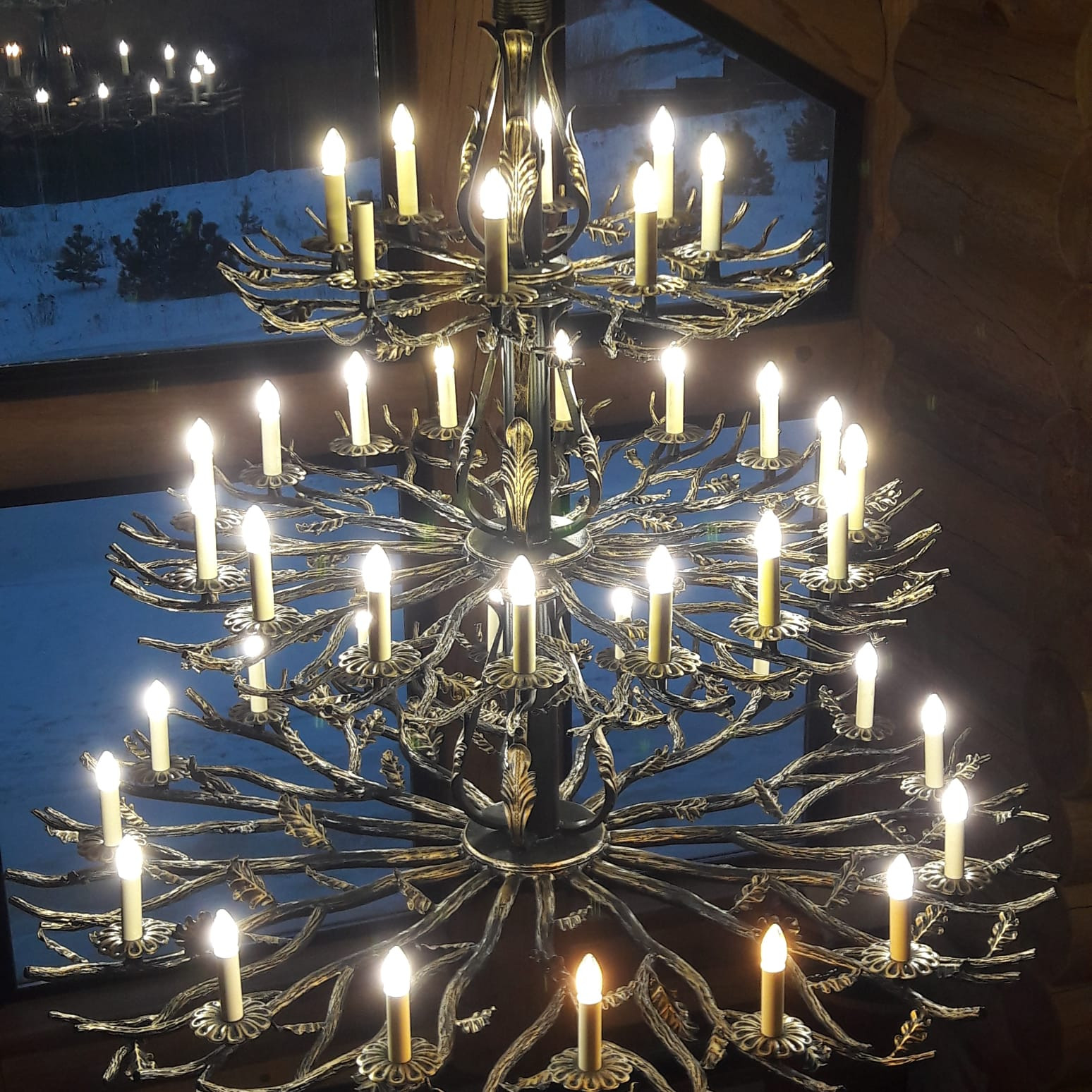 Дизайн интерьера деревянного дома