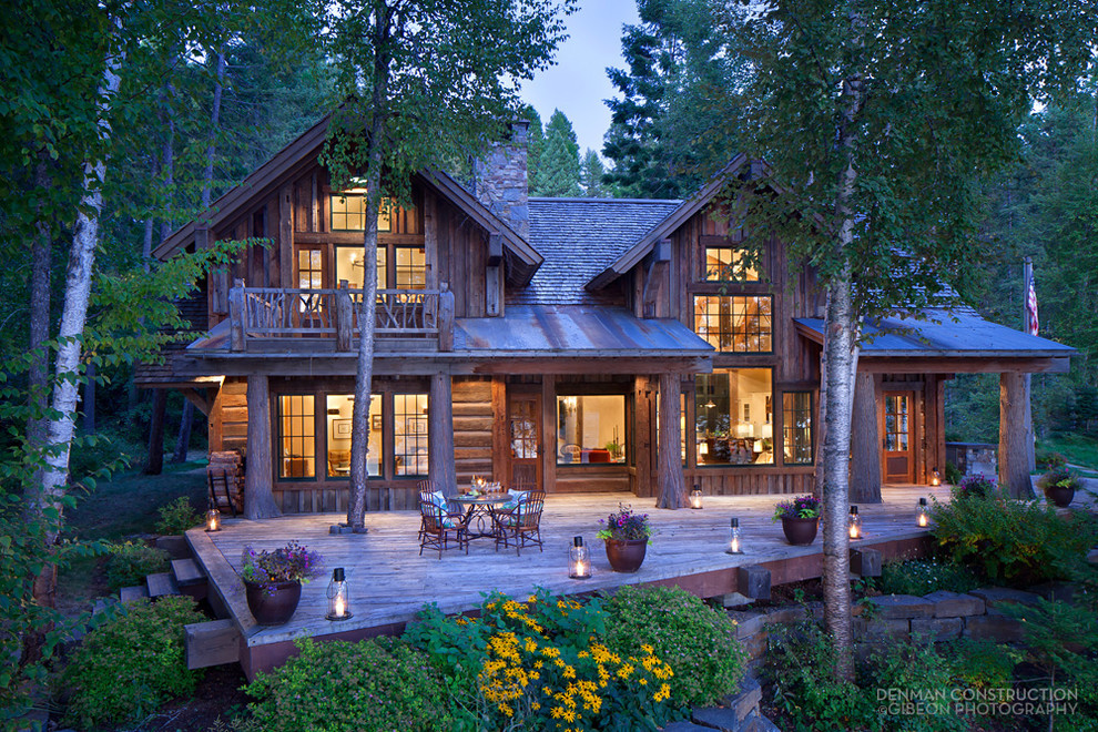 Patio - rustic patio idea