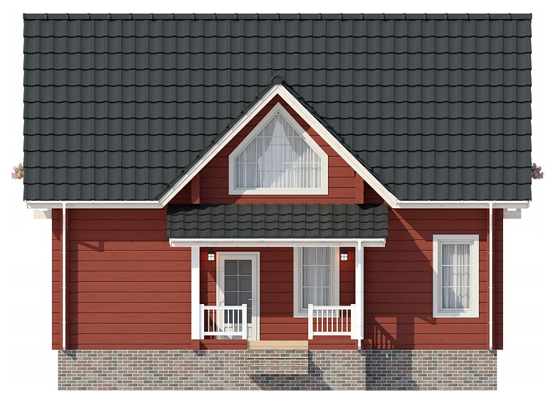 Дом из клееного бруса | Пегас 182