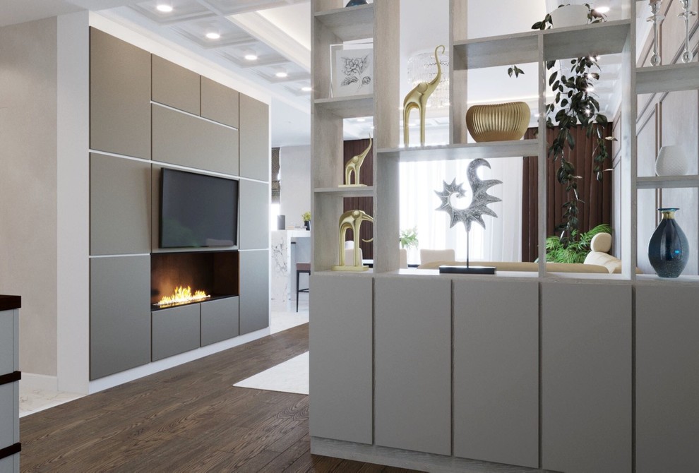 Дизайн интерьера в ЖК "Солнечный олимп", Воронеж