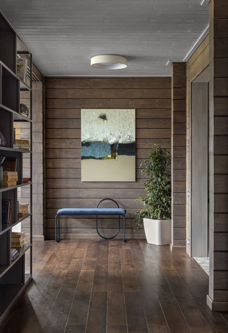 Темный лес: загородный дом в Подмосковье