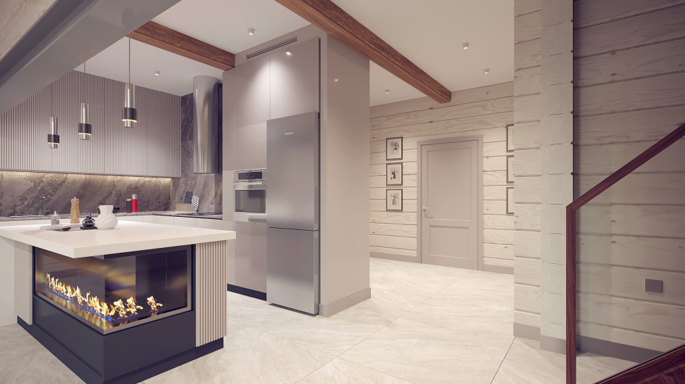 Дом на Урале визуализации