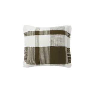 Euro Plaid Decorative Throw Pillow - Threshold