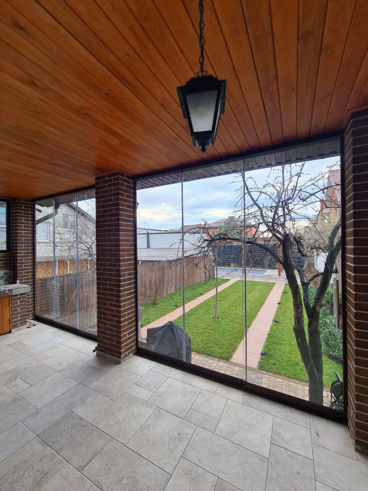 Безрамное остекление