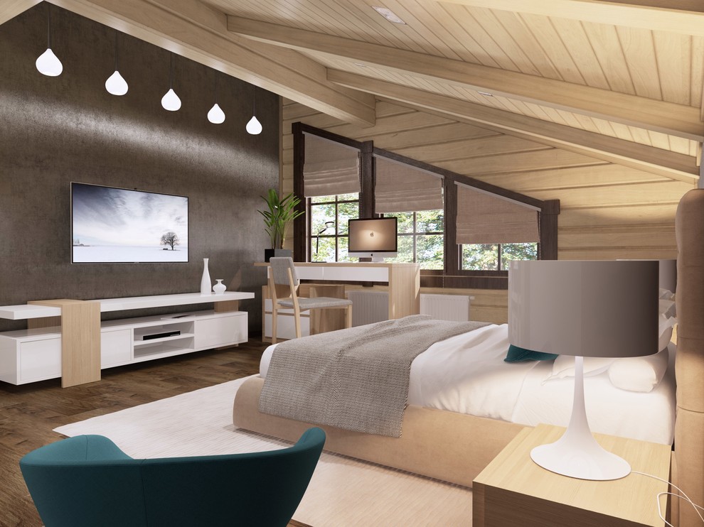 Проект "Современный деревянный дом"