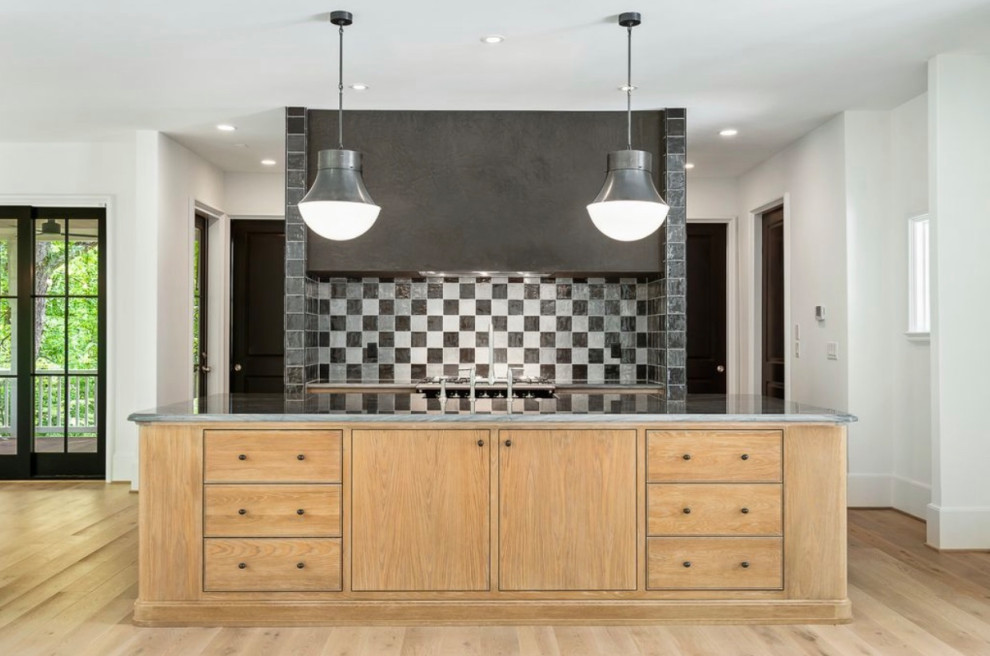Inspiration for a transitional kitchen remodel in Atlanta