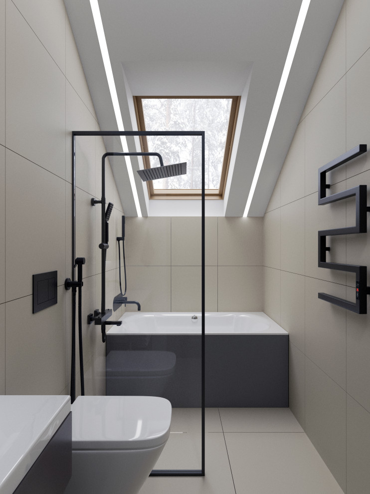 Дизайн проект каркасного дома в коттеджном поселке "Чайка", Московская область