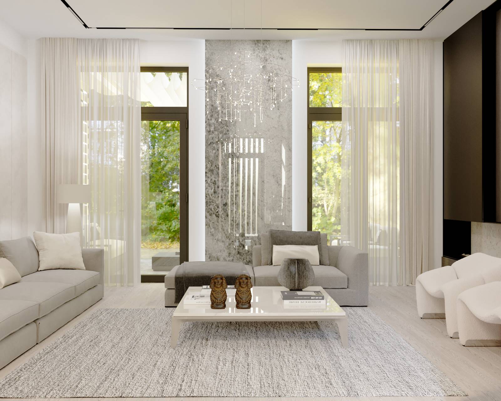 Гостиная в современном стиле