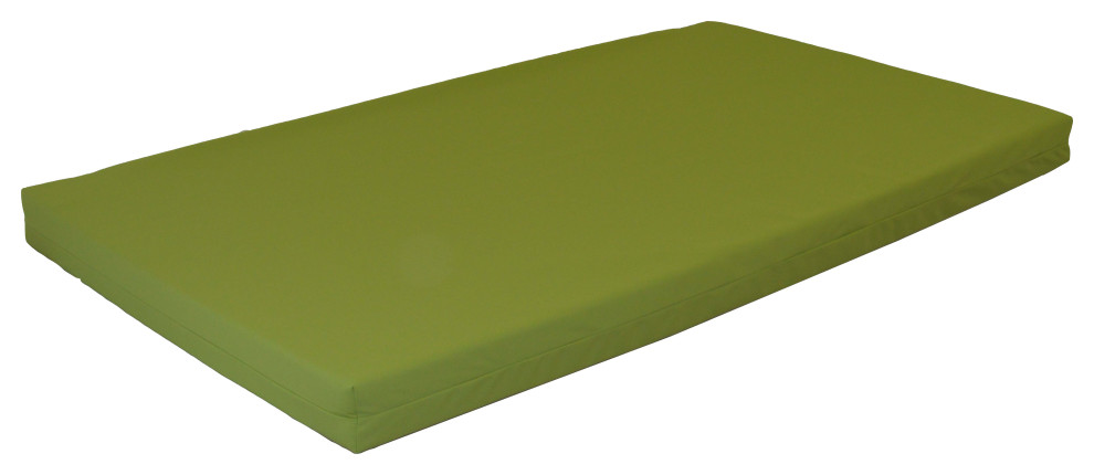 Swing Bed Cushion, Lime, 6 Foot, 4" Thick