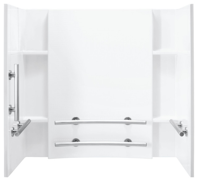 Sterling 71154113 Accord 551/4" x 60" x 32" Vikrell Shower Wall