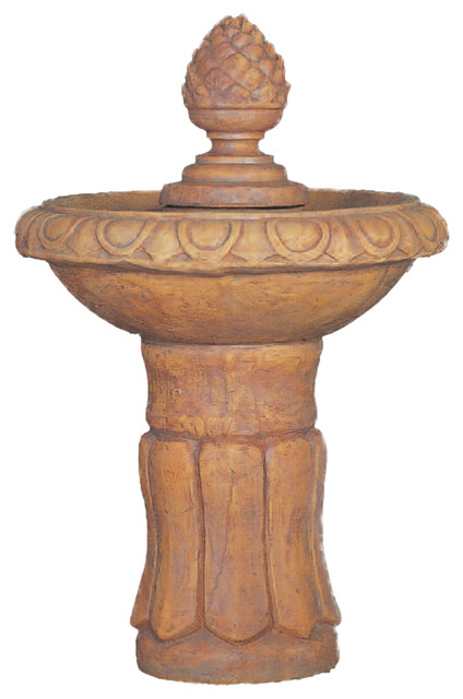 Veneto Cast Stone Outdoor Garden Fountains Terra Cotta Tc