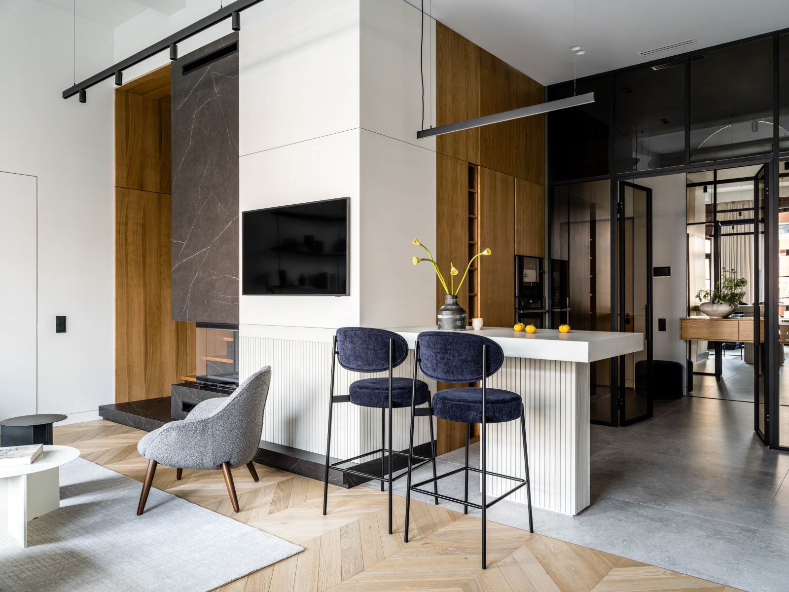 Квартира для семьи в Лофт Комплексе