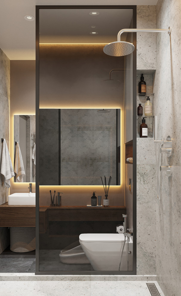 Квартира за городом в природных цветах