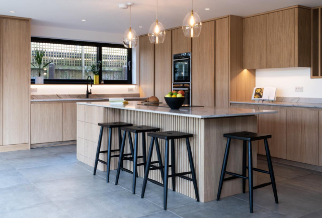 Cambridge Detached House trendy-koekken