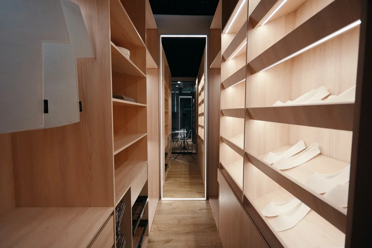 Классическая гардеробная ECOLINE