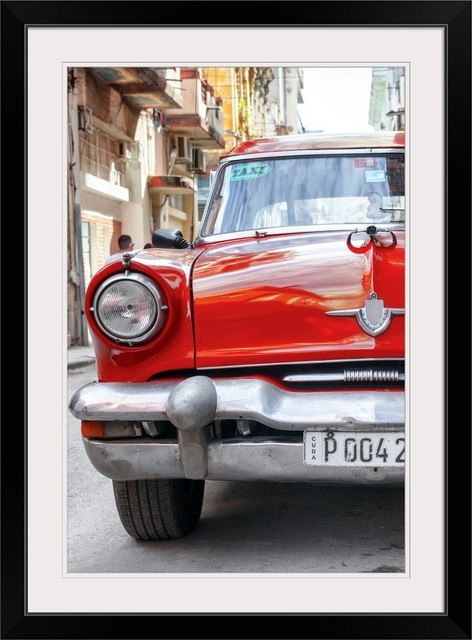 Canvas Picture-Red Vintage in Havana
