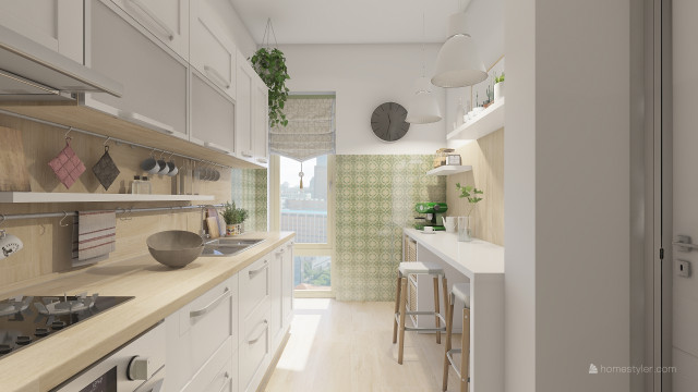 Appartamento contemporary-koek