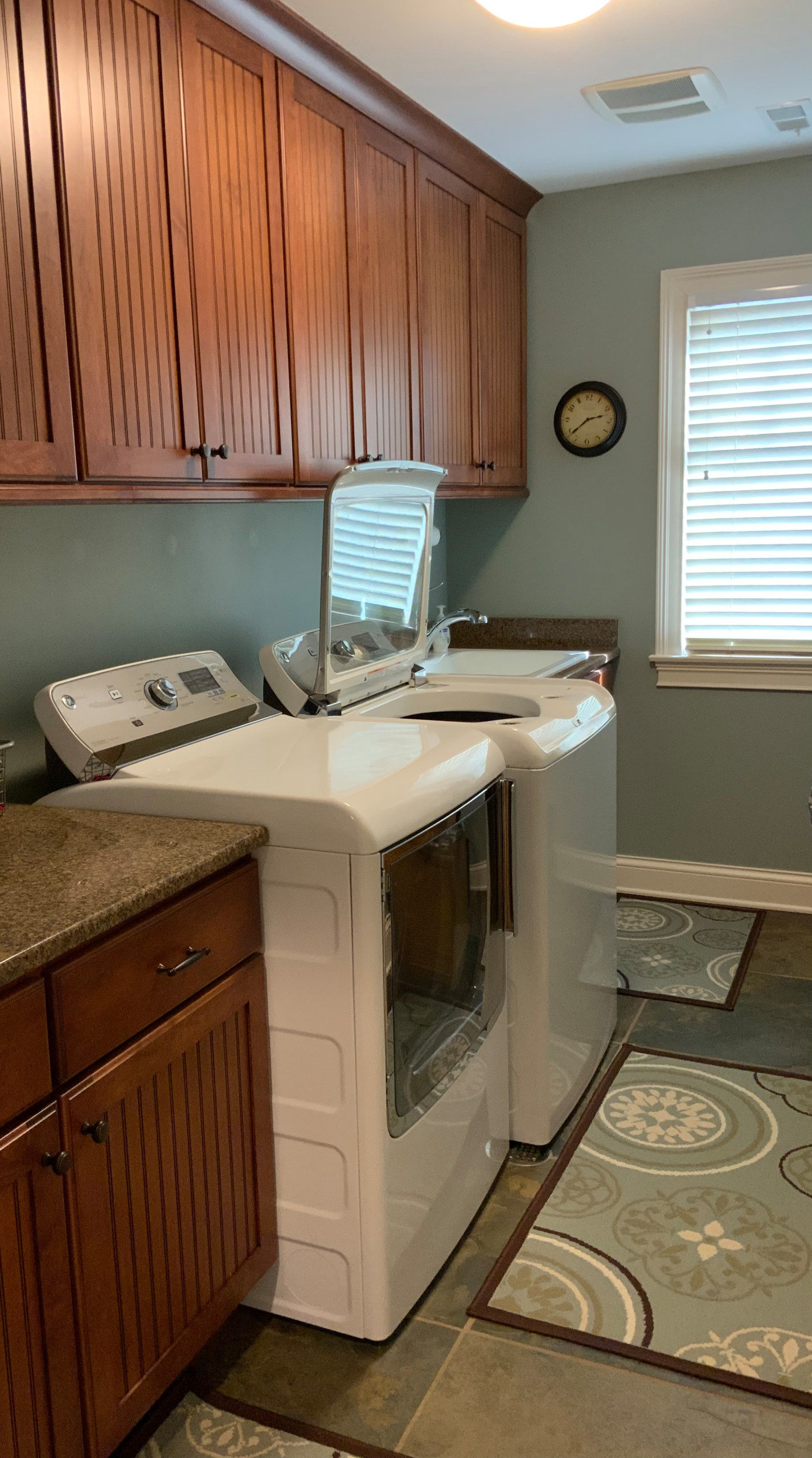 Master Bathroom and Laundry Area