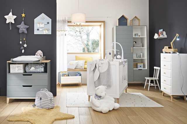 Grey Scandinavian nursery scandinavian-nursery
