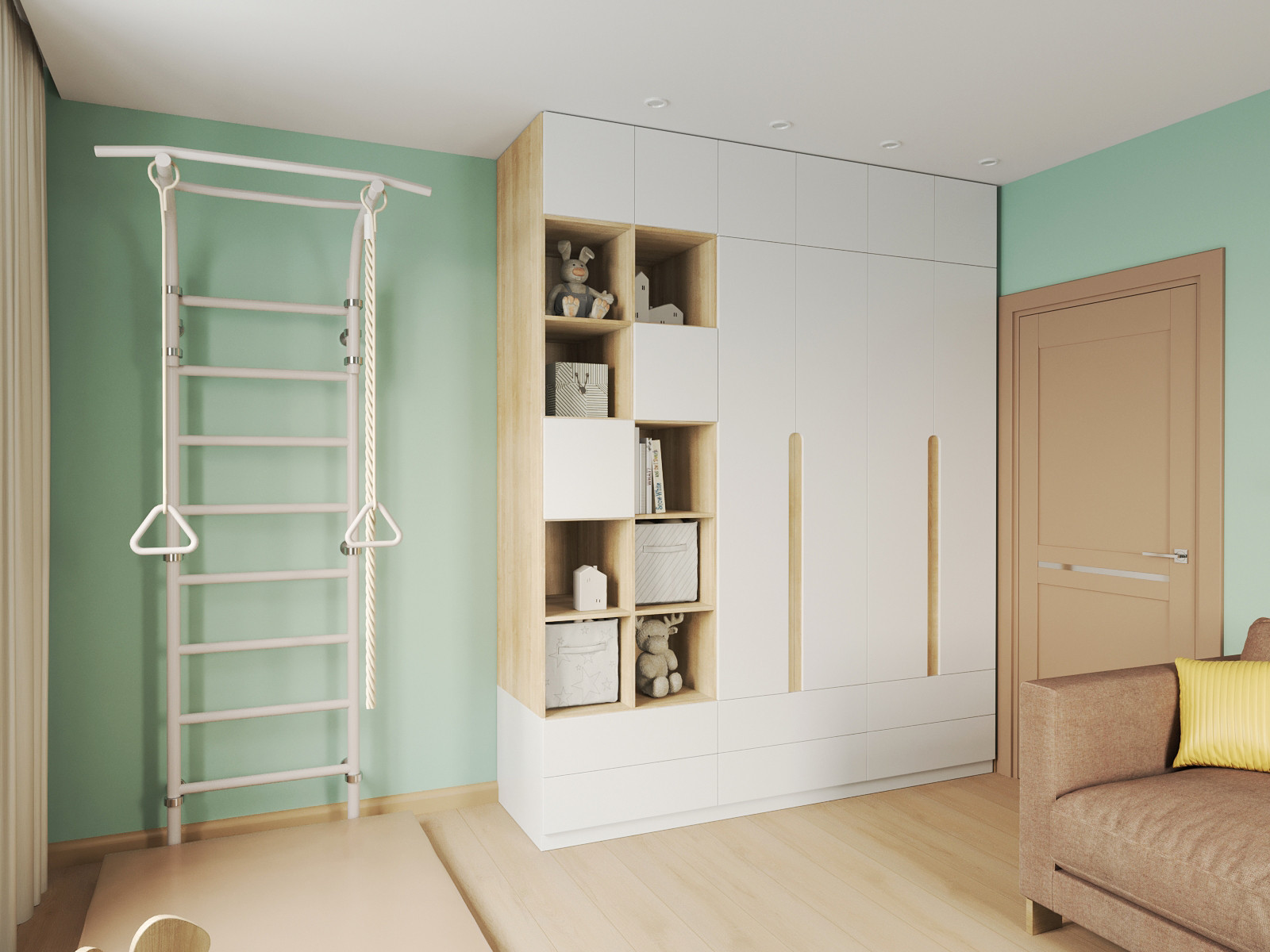 Теплая пастель и мягкая графика