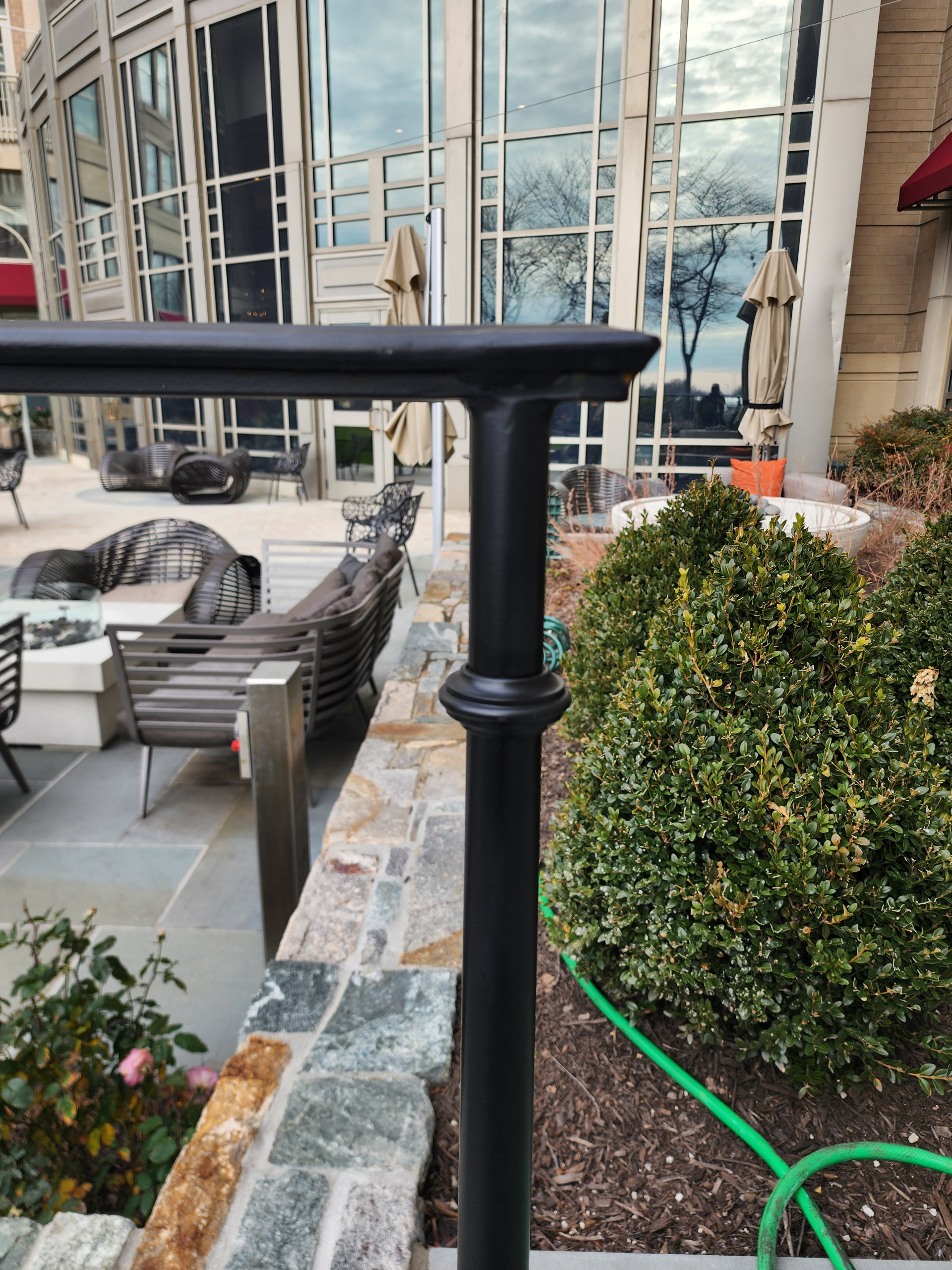 HANDRAILS. WASHINGTON DC HOTEL