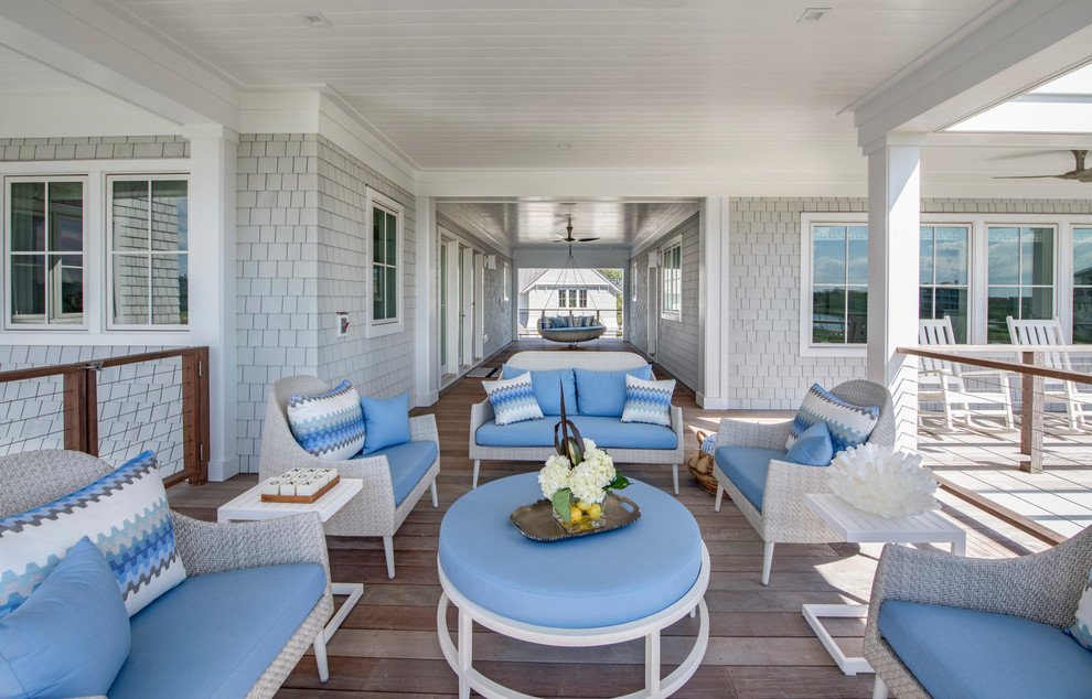 Figure 8 Residence - Beach Style - Porch - Wilmington - by Elephant ...