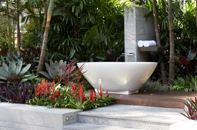 Reflections contemporary-garden