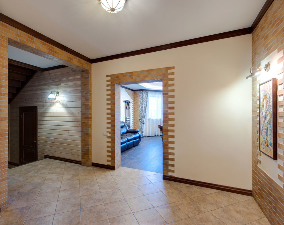 Реализованный проект интерьеров коттеджа 200 кв. метров в поселке Александровска