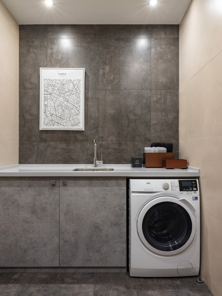 Графичная квартира в Москве