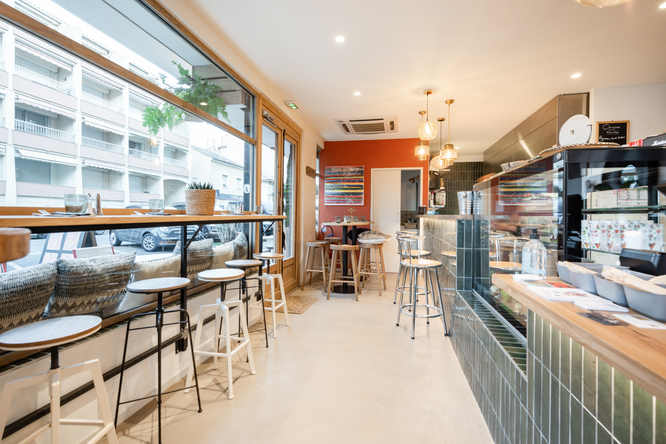 Sainte-Maxime - Restaurant Roots | Agencement en sur-mesure
