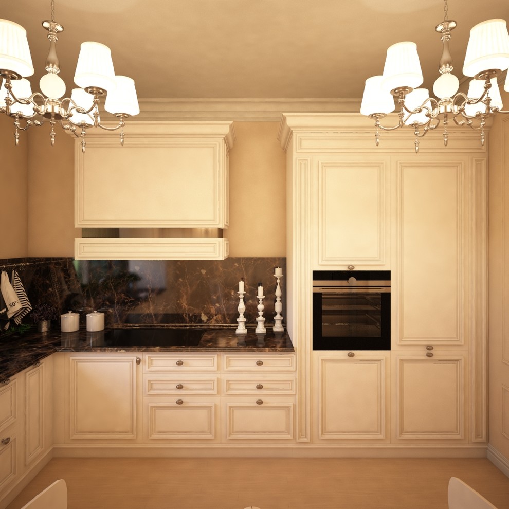 Светлый дом в неоклассическом стиле