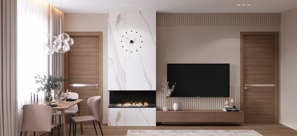 Дизайн трёхкомнатной квартиры 63,3 кв.м