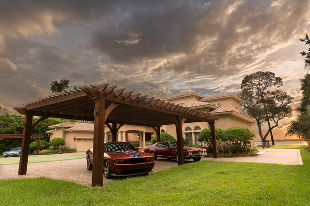 The Pratt Pergola Carport Edition Jacksonville By Pratt Guys