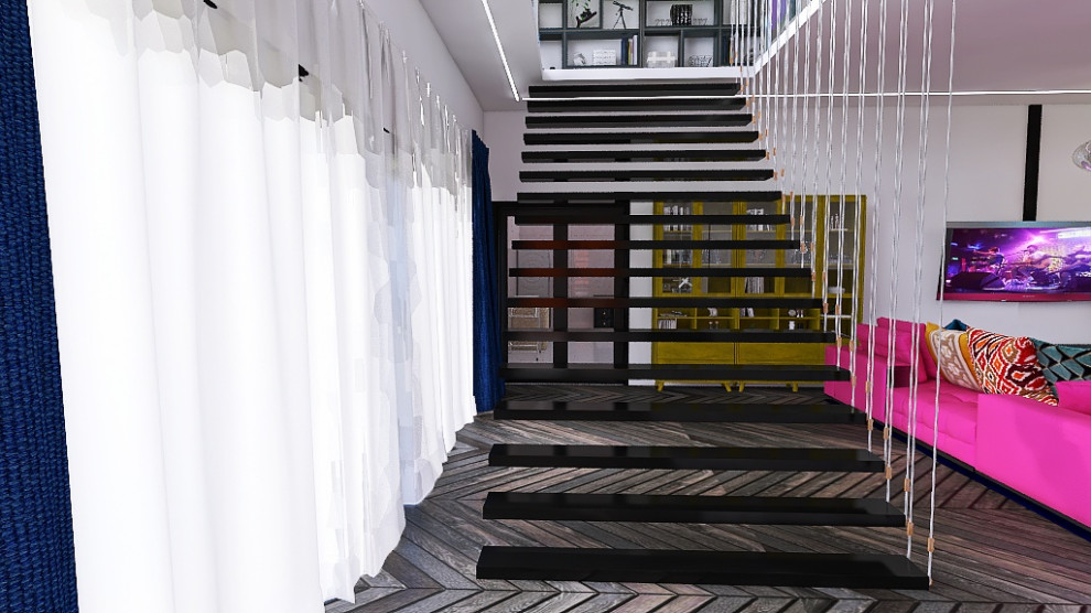 Двух этажный дом