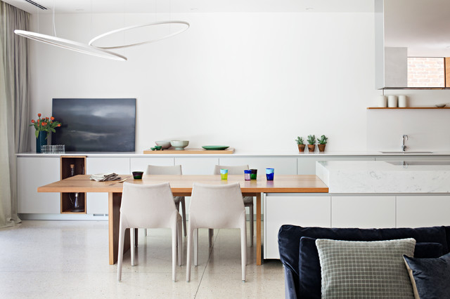 Victoria Gardens House contemporary-dining-room